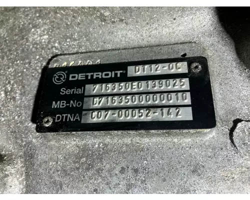Detroit DT12-OC Transmission