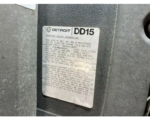Engine Assembly Detroit DD15 Vander Haags Inc Sf