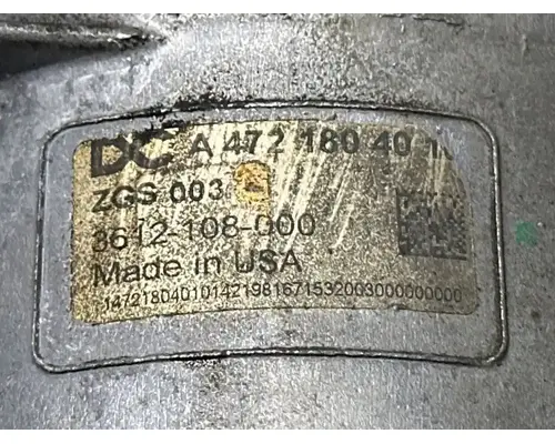 Engine Parts, Misc. Detroit DD15 Complete Recycling Group LLC