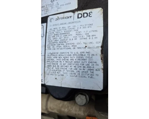 Engine Assembly DETROIT DD8 American Truck Salvage