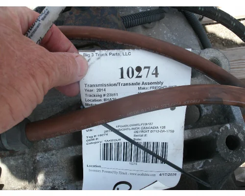 Transmission Assembly DETROIT DT12-DA-1750 Big 3 Truck Parts, LLC