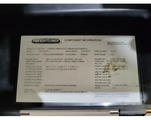 Transmission Assembly DETROIT DT12-DA (1ST GEN DIRECT) LKQ Thompson Motors - Wykoff