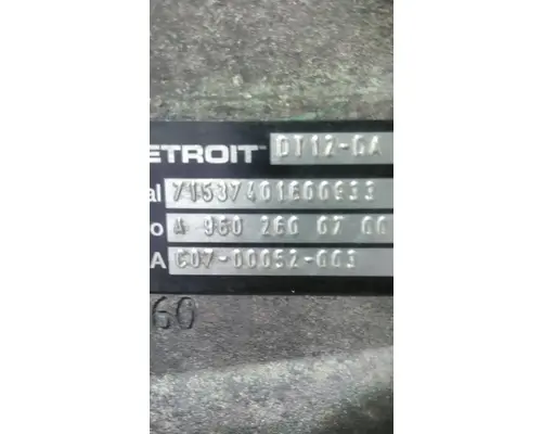 Transmission Assembly DETROIT DT12-DA (1ST GEN DIRECT) LKQ Plunks Truck Parts And Equipment - Jackson