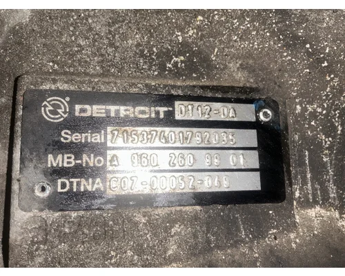 Transmission Assembly DETROIT DT12-DA GECO - Fresno