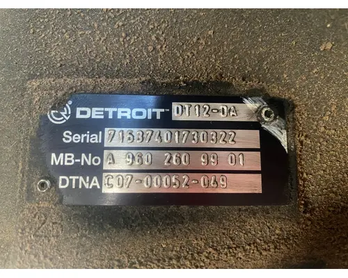  DETROIT DT12-DA American Truck Salvage