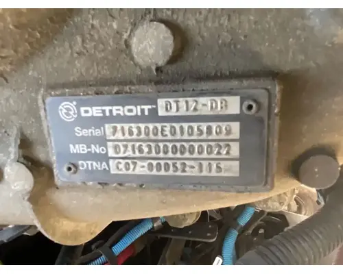 Transmission Assembly Detroit DT12-DB Complete Recycling Group LLC