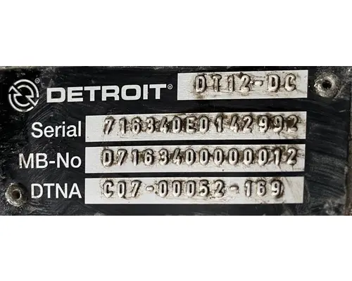 Transmission Assembly DETROIT DT12-DC American Truck Salvage