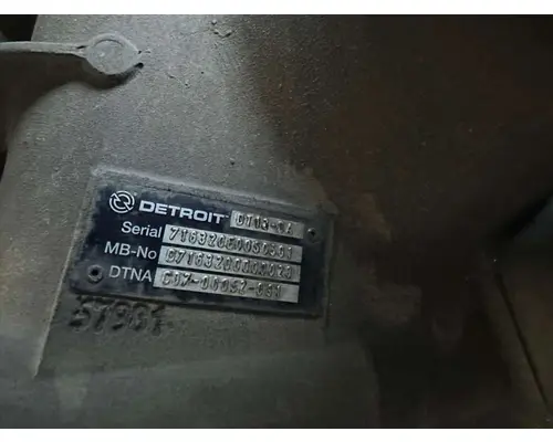 Transmission Assembly DETROIT DT12-OA Crj Heavy Trucks And Parts