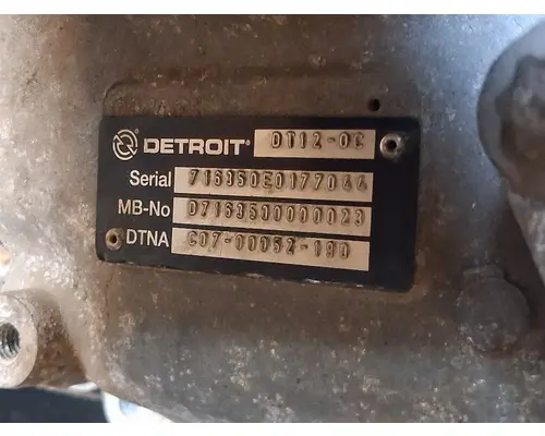 Transmission Assembly DETROIT DT12-OC Geco - Fresno