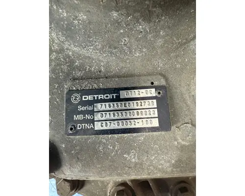 Transmission Assembly DETROIT DT12-OC American Truck Salvage