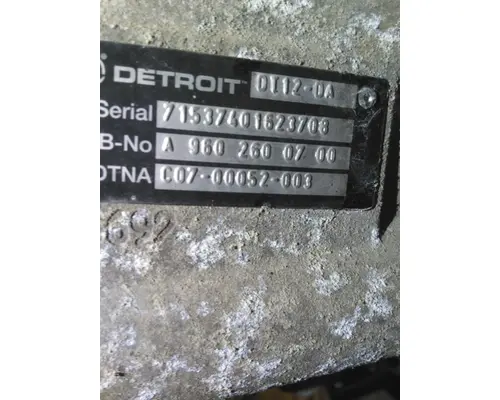 Transmission Assembly DETROIT DT12-DA (1ST GEN DIRECT) LKQ Heavy Truck - Goodys