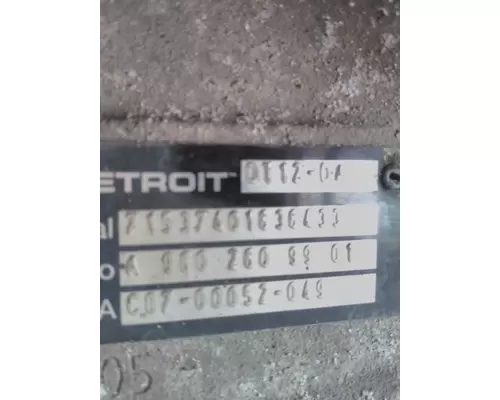 Transmission Assembly DETROIT DT12-DA (1ST GEN DIRECT) LKQ Heavy Truck - Goodys
