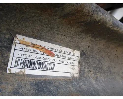 Axle Beam (Front) DETROIT F-10-3N Tim Jordan's Truck Parts, Inc.