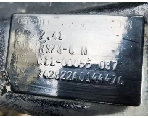 Detroit Other Axle Assembly, Rear