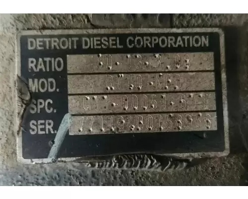 Detroit Other Axle Assembly Housing