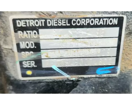 Detroit Other Axle Housing (Rear)