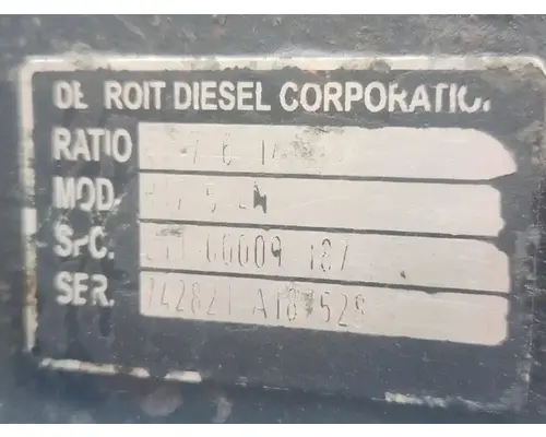 Detroit Other Axle Housing (Rear)