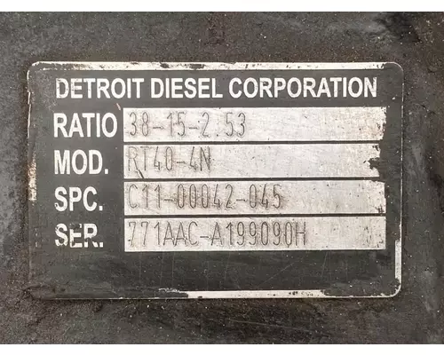 Differential Assembly (Front, Rear) Detroit Other Complete Recycling Group LLC