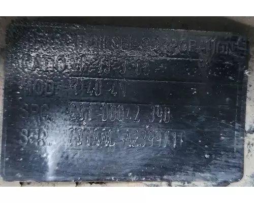 Detroit RT40-4N Axle Assembly, Rear