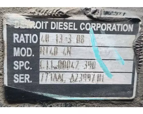 Detroit RT40-4N Axle Assembly Housing