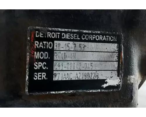 Detroit RT40-4N Rears (Front)