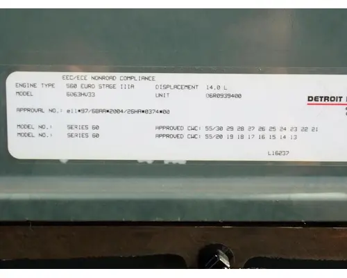 Detroit SERIES 60 Engine Assembly