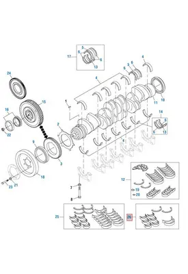 Detroit SERIES 60 Engine Parts, Misc.