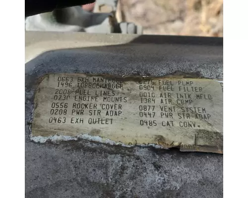 Detroit Series 50 Engine Assembly