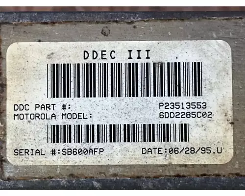 Detroit Series 60 12.7 DDEC III ECM