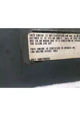 Detroit Series 60 14.0L DDEC IV Engine Assembly