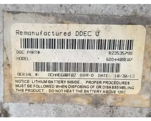 Detroit Series 60 14.0L DDEC V ECM