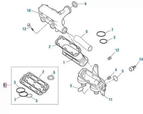 Detroit Series 60 Engine Parts, Misc.