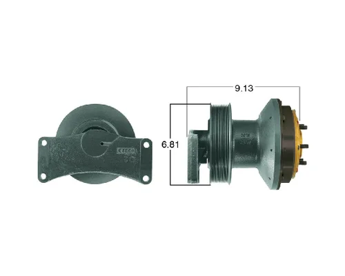 Detroit  Fan Clutch (Hub)