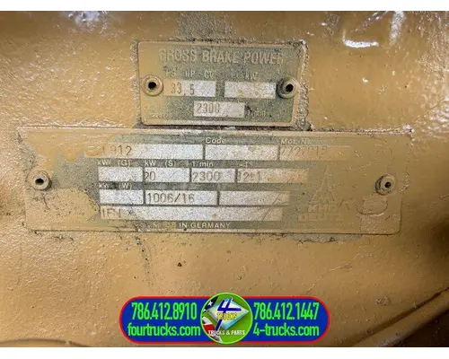 Deutz F2L912 Engine Assembly