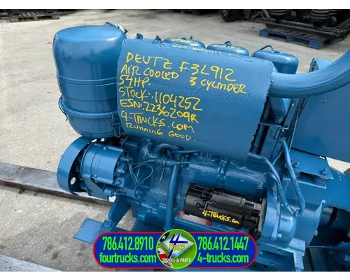 Deutz F3L912 Engine Assembly