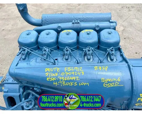 Deutz F5L912 Engine Assembly