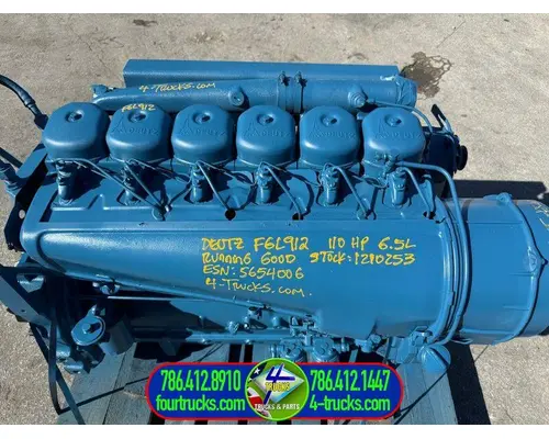 Deutz F6L912 Engine Assembly