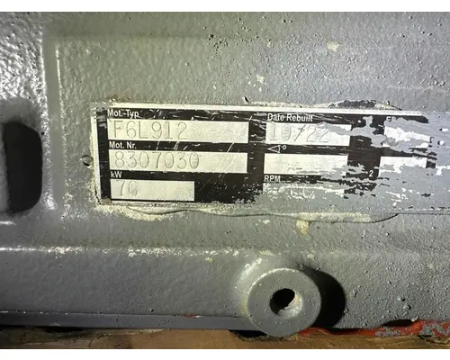 Deutz F6L912 Engine Assembly
