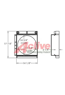 Deutz M1A Engine Oil Cooler