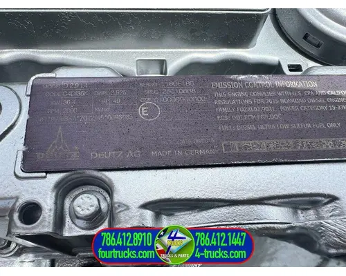 Deutz MFS20133 Engine Assembly