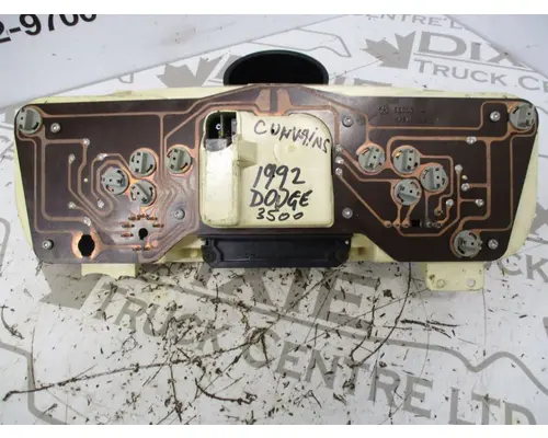 Dodge 3500 Instrument Cluster