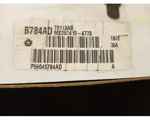 Dodge Ram Pickup Instrument Cluster