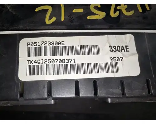 Dodge Ram Pickup Instrument Cluster