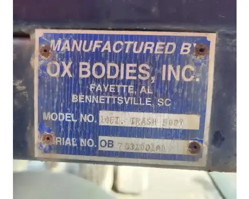 Dump Bodies 14FT Box  Bed