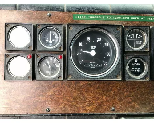 Duplex D-300 Instrument Cluster