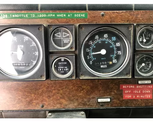 Duplex D-300 Instrument Cluster