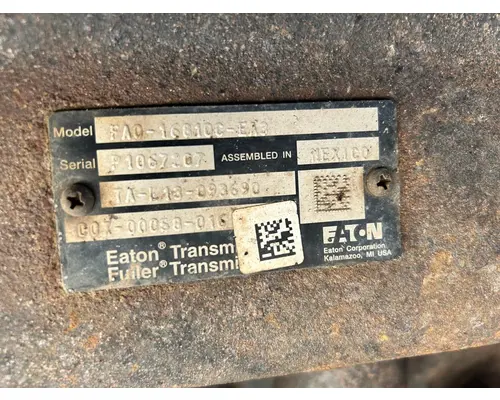 EATON/FULLER FAO-16810C Transmission