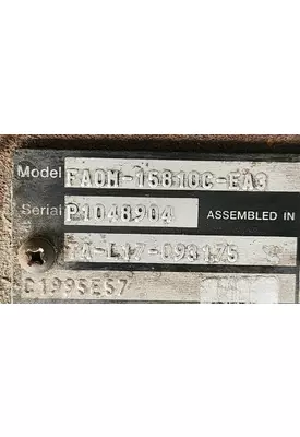 EATON/FULLER FAOM-15810C-EA3 Transmission