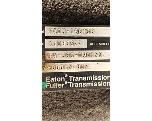 EATON/FULLER FAOM-15810C Transmission
