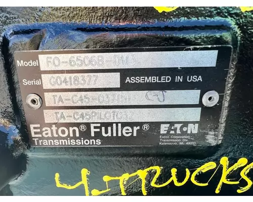 EATON-FULLER FO-6506B-DM3 Transmission Assembly